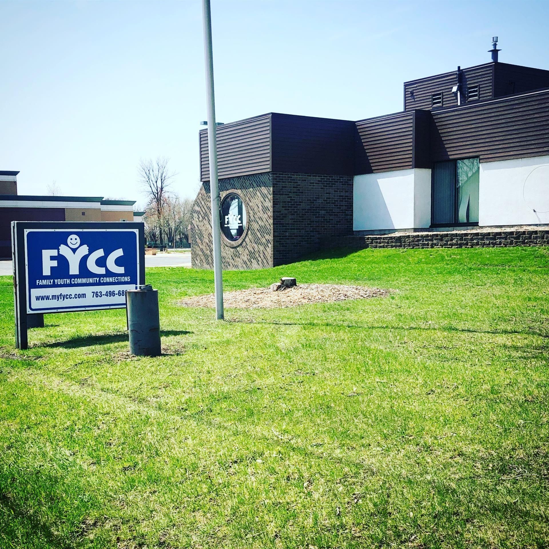 FYCC sign in Spring