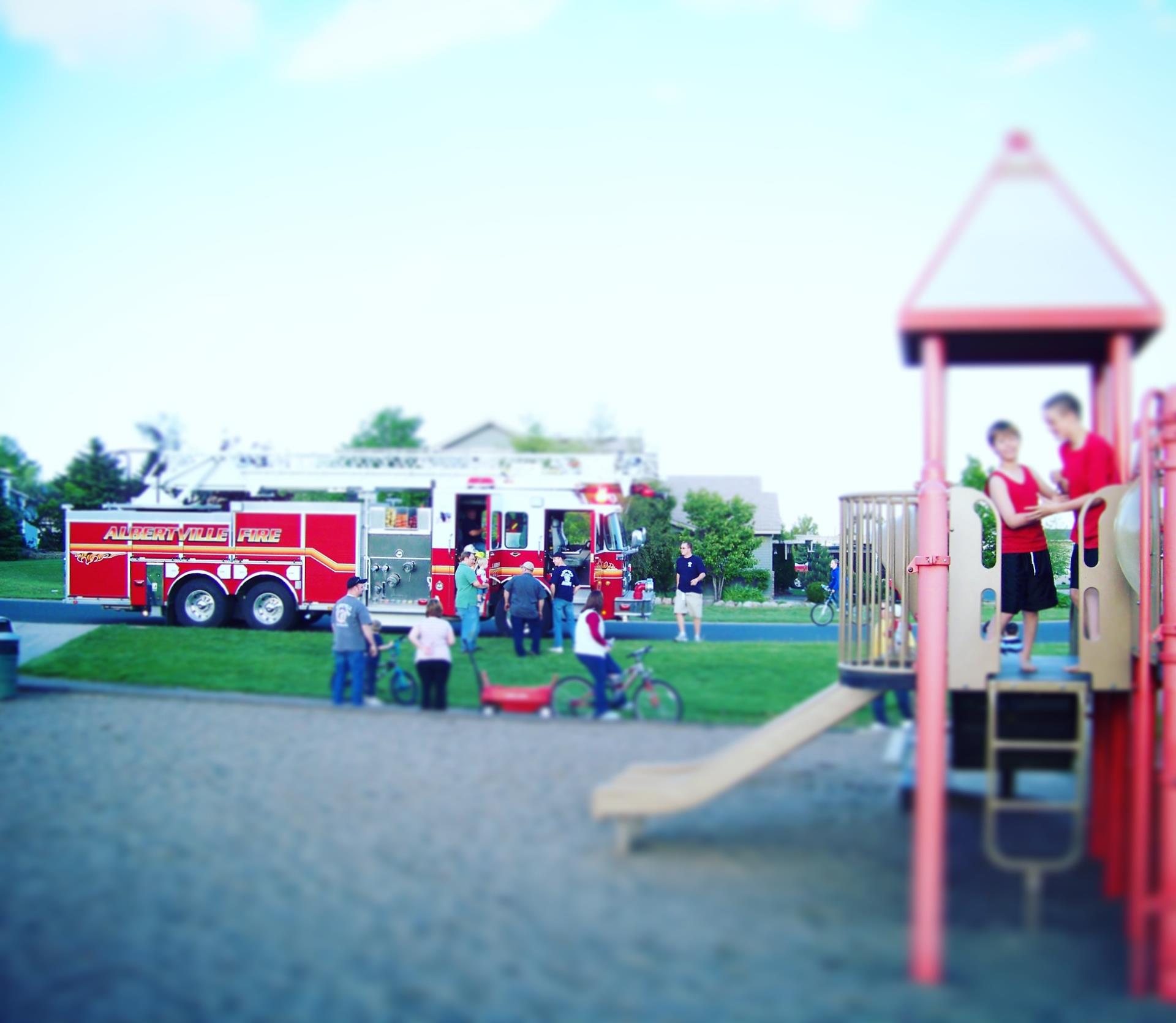 Park-Recreation picture (fire truck)